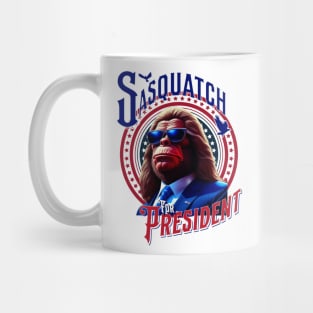 Sasquatch for President 2024 Election Mug